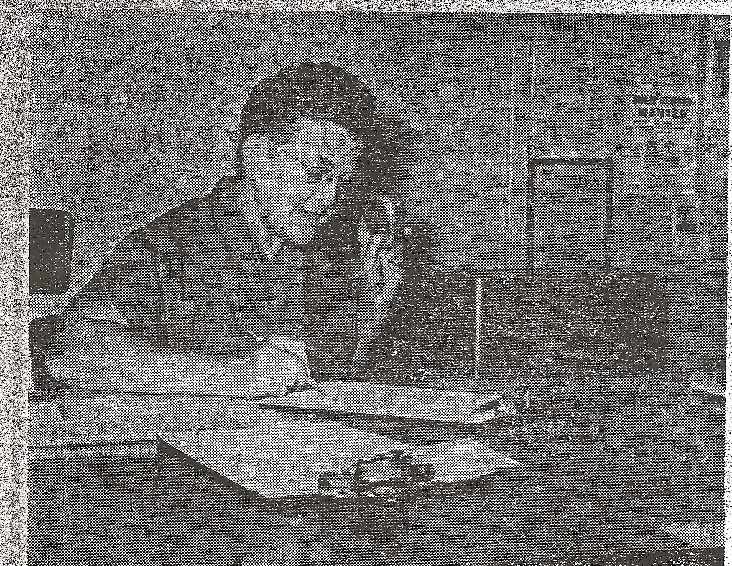 Mrs Johnny Schnabel Dispatcher - Dec 1955